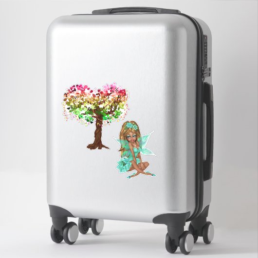 Tree Fairy Aufkleber (Koffer)
