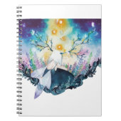 Tree Fairy Digital Art Notizblock (Vorderseite)