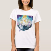 Tree Fairy Digital Art T-Shirt (Vorderseite)
