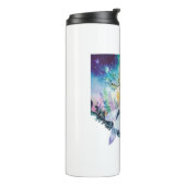 Tree Fairy Digital Art Thermosbecher (Nach links gedreht)