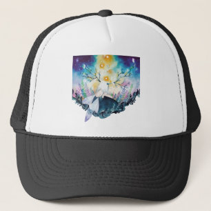 Tree Fairy Digital Art Truckerkappe