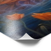 *~* Tree Fantasy Romantische AP51 Ocean Waves Fotodruck (Ecke)