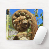 Tree Fern Frond Mousepad (Mit Mouse)