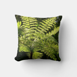 Tree Fern im Regenwald Kissen