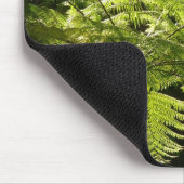 Tree Fern im Regenwald Mousepad (Ecke)