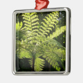 Tree Fern im Regenwald Ornament Aus Metall (Links)