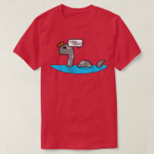 Tree Fiddy Funny Loch Ness Monster Nessie Tee 3 (Design vorne)