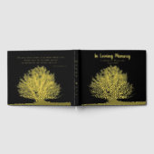 Tree Foil Funeral Gästebuch in Love Memory (Voll)