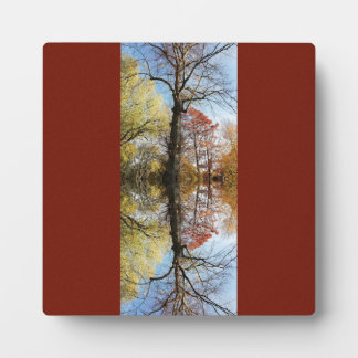 Tree-Foto gespiegelt Fotoplatte