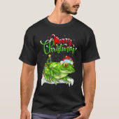 Tree Frog Animal Lover Xmas Lighting Tree Frog Chr T-Shirt (Vorderseite)
