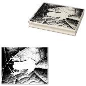 Tree Frog auf Leaf-Kautschuk-Briefmarke Gummistempel (Stempel)