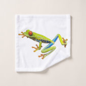 Tree Frog Badhandtuch Set (Waschlappen)