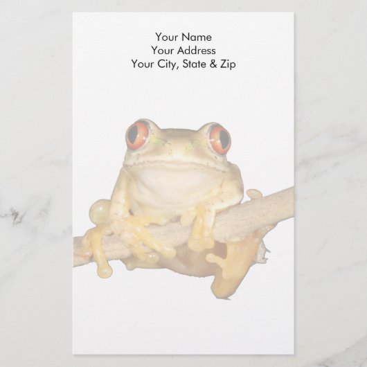 Tree Frog Briefpapier (Vorderseite)