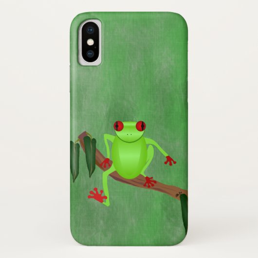 Tree Frog Case Mate Barely There Phone Case (Rückseite)