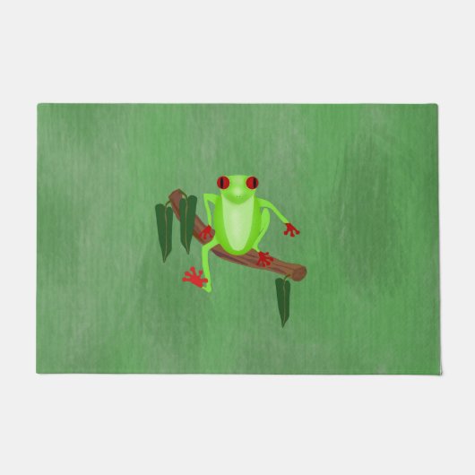 Tree Frog Door Mat Fußmatte (Vorderseite)