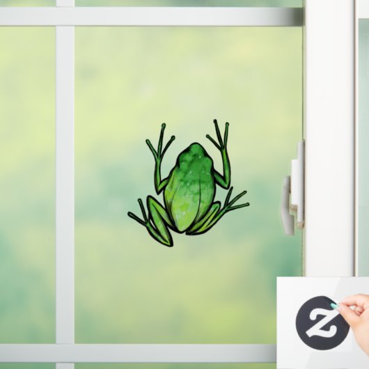 Tree Frog Fensteraufkleber (Zuhause)