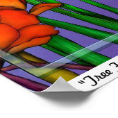 Tree Frog Garden Poster (Ecke)