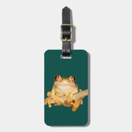Tree Frog Gepäckanhänger (Vorderseite vertikal)