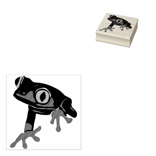 Tree Frog Gummistempel (Stempel)