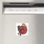 Tree Frog Holiday Magnet (In Situ (Geschirrspüler))