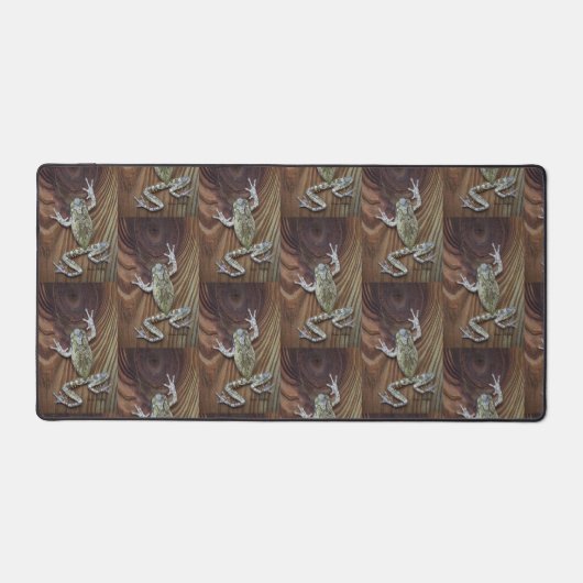 Tree Frog Illusion Schreibtischunterlage (Vorderseite)