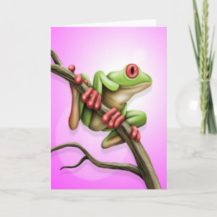 Tree Frog Karte