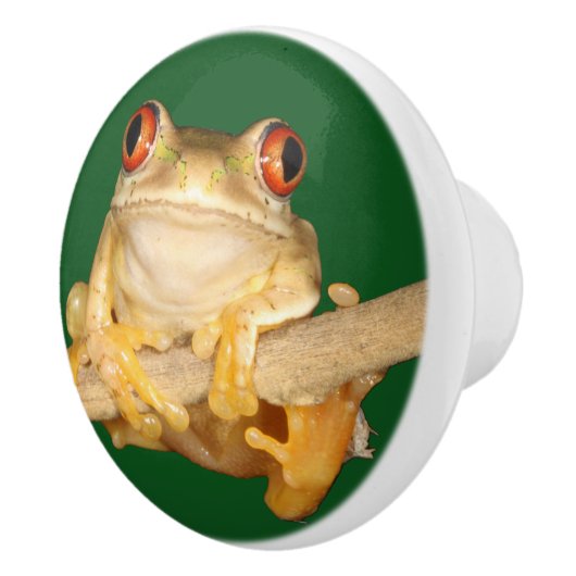 Tree Frog Keramikknauf (Rechts)
