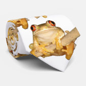 Tree Frog Krawatte (Gerollt)