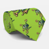 Tree Frog Krawatte (Gerollt)