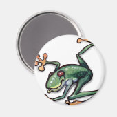 Tree Frog Magnet (Vorderseite/Rückseite)