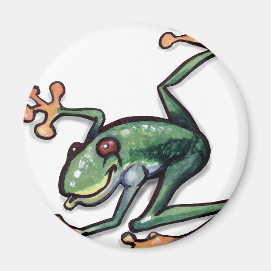 Tree Frog Magnet (Vorne)