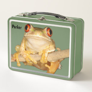 Tree Frog Metall Brotdose