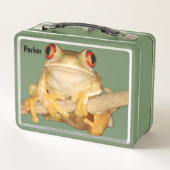 Tree Frog Metall Brotdose (Rückseite)