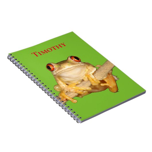 Tree Frog Notizblock (Rechte Seite)