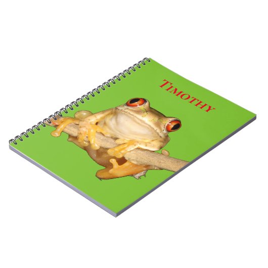 Tree Frog Notizblock (Linke Seite)