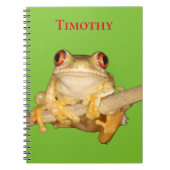 Tree Frog Notizblock (Vorderseite)