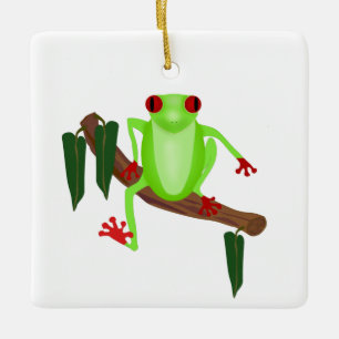 Tree Frog Ornament