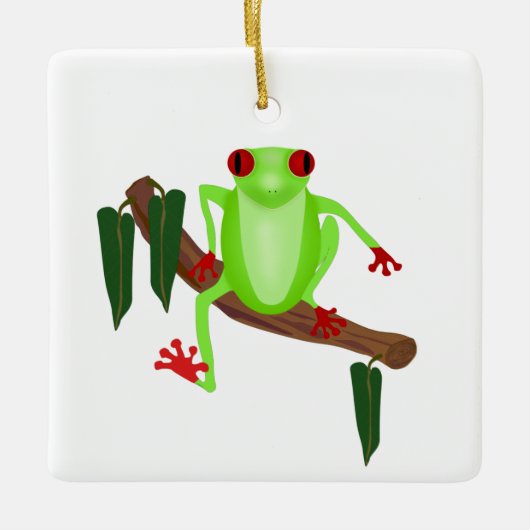 Tree Frog Ornament (Vorderseite)