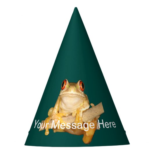 Tree Frog Partyhütchen (Vorderseite)