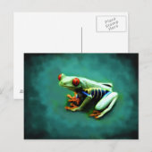 Tree Frog Portrait Postkarten (Vorne/Hinten)