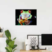 Tree Frog Poster (Heimbüro)