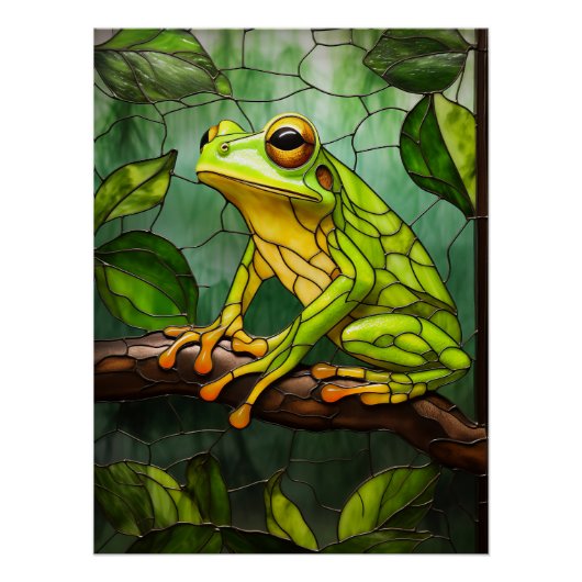 Tree Frog Poster (Vorderseite)