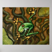 Tree Frog Poster (Vorne)