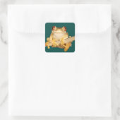 Tree Frog Quadratischer Aufkleber (Tasche)