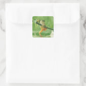 Tree Frog Quadratischer Aufkleber (Tasche)
