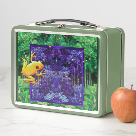 Tree Frog Rainforest Metall Brotdose (Beispiel)