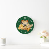Tree Frog Runde Wanduhr (Zuhause)