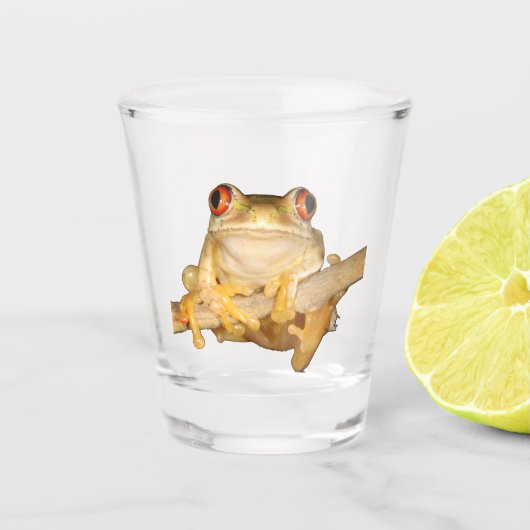 Tree Frog Schnapsglas (Vorderseite)