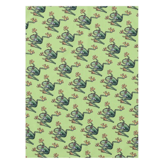 Tree Frog Tischdecke (Vorderseite)