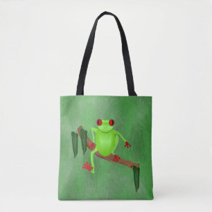Tree Frog Tote Bag Tasche